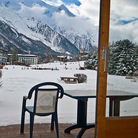 Front Ski Slope Chamonix Apartment Bagian luar foto