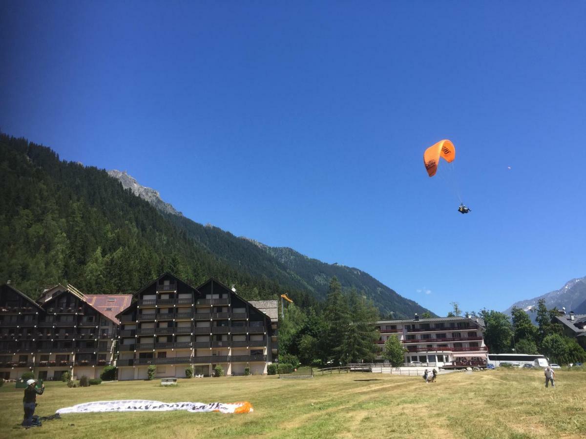Front Ski Slope Chamonix Apartment Bagian luar foto